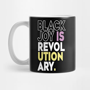 Black Joy Is Revolutionary Mug